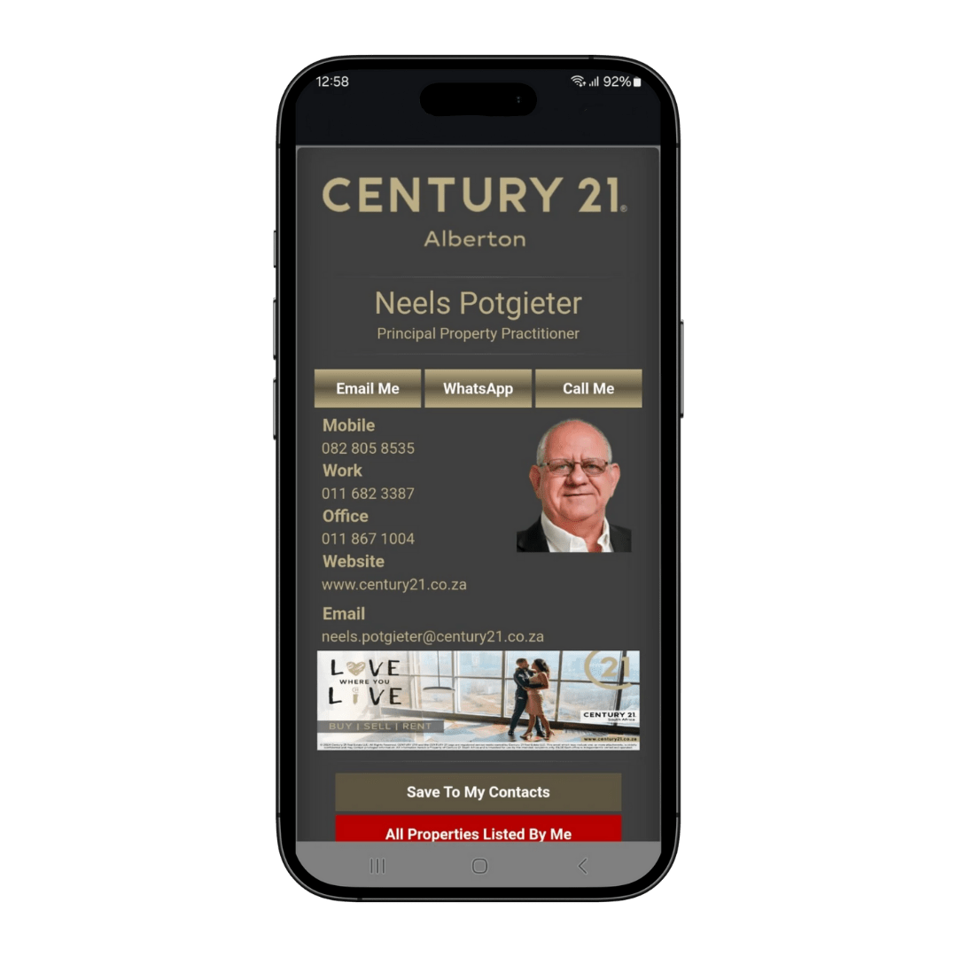 Century 21 Digital Business Card